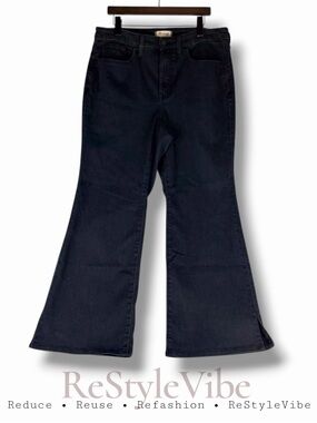 MADEWELL Women’s Size 16W Denim Jeans Roadtripper Style Skinny Flare Stretch